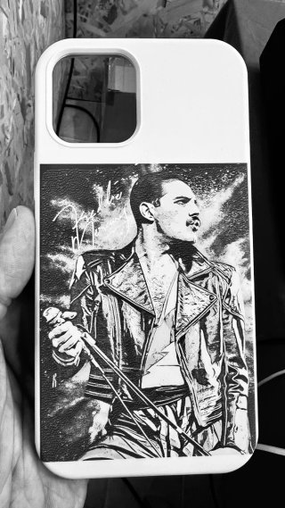 Funda iPhone con Freddie Mercury