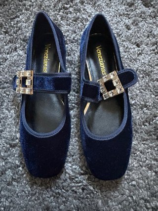 Bailarinas Venezianas Azul con Joya