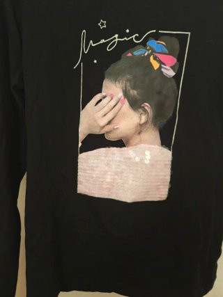 Maglia nera OVS 11/12 anni