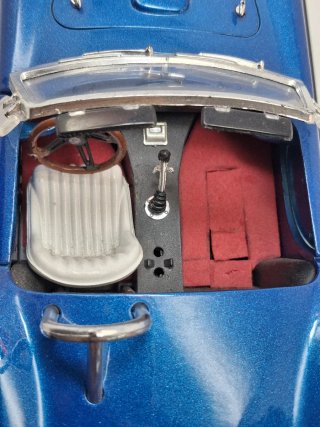 Shelby Cobra 427 S/C 1964 Majorette Platinum 1:18