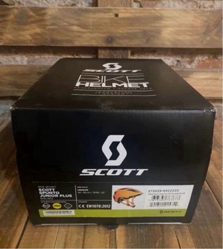 Casco Scott Spunto Junior Plus Naranja