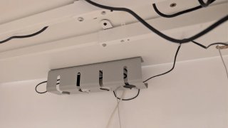 Escritorio Elevable Blanco 160x80
