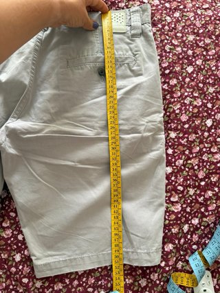Bermuda grigio chiaro Cotton&Silk