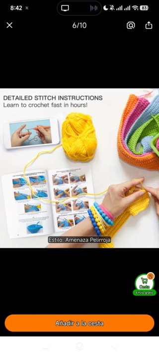 Muñeco crochet estilo Chucky