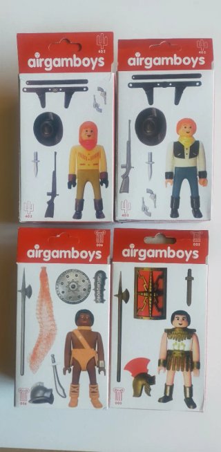 Lote 4 Cajas Airgamboys Nuevas