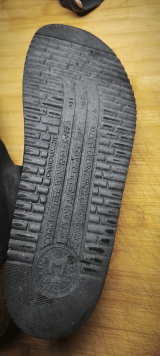 Sandalias Mephisto Ortopédicas Negras/Gris
