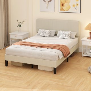 Estructura de Cama de 140x200 cm con Cabecero Acol