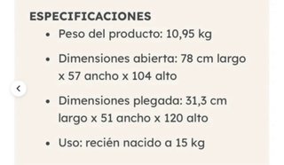 Trona de bebé