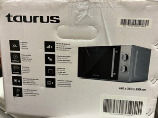 Microondas Taurus Grill plateado