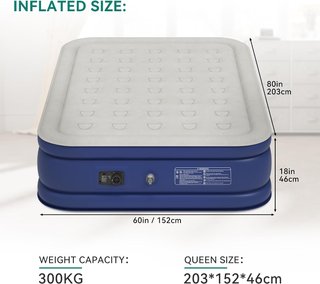 Cama Inflable Matrimonio YITAHOME Bomba Eléctrica