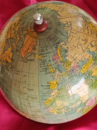 Mappamondo anni '60 piccolo