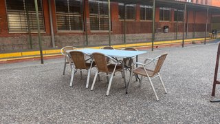 Sillas de exterior de aluminio
