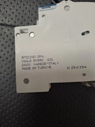 Interruptores Magnetotérmicos Bticino C10