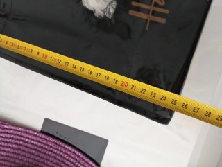 Bolso Harrods Perro Westie Negro