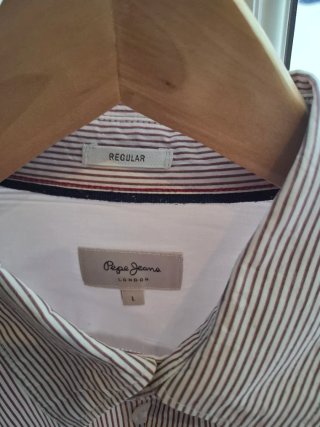 Camisa Pepe Jeans Rayas Rosas y Blancas