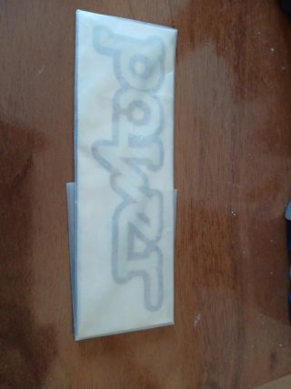 Pegatina Ford Fiesta original