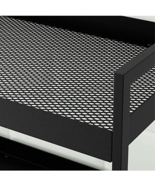 Carrito Camarera NISSAFORS Ikea Negro