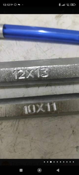 2 llaves de tubo 10-12 y 12-13
