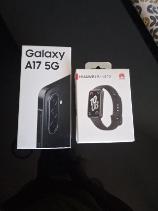 Samsung Galaxy A17 5G y Reloj Huawei