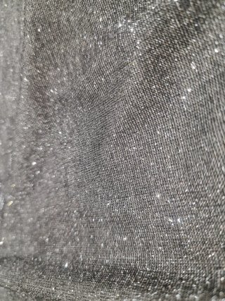 Vestido plateado brillante estilo corsé Talla S