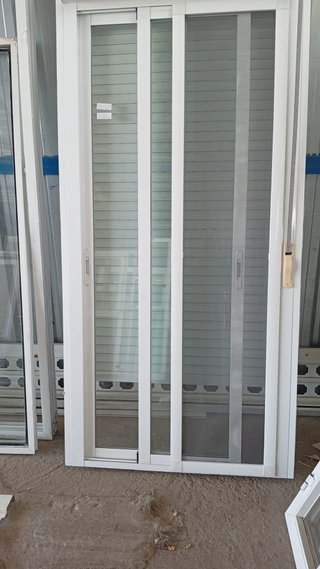 Cierre de aluminio blanco
