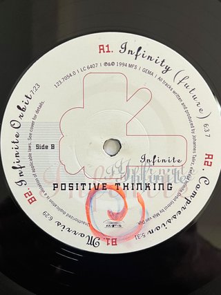 Positive Thinking "Infinite" vinile techno trance