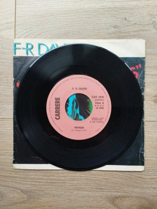 Single Vinilo F-R David Words