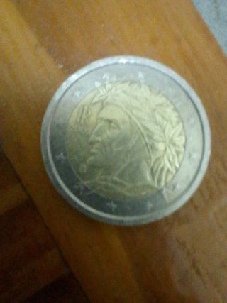 Moneda 2 Euros Italia 2002 Cara Indio 624340998