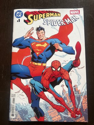 Superman Spiderman #1 USA versión original nuevo