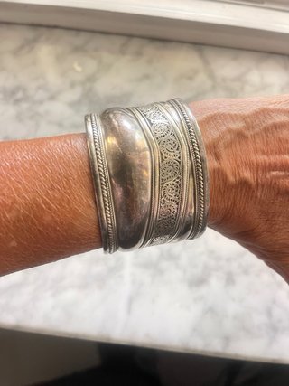 Bracciale rigido in argento
