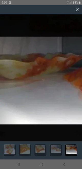 2 Fuentes onduladas naranjas y amarillo. plastico