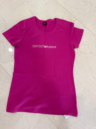 Camiseta Emporio Armani Rosa Talla M