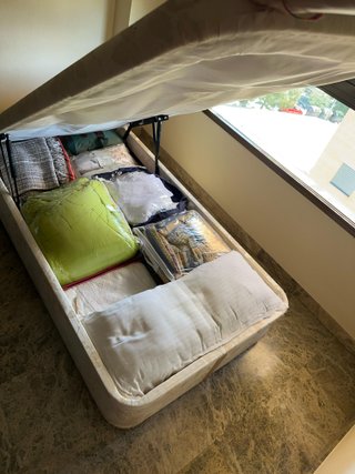 Canapé 90x190 con Colchón y Ropa Cama verano/invie