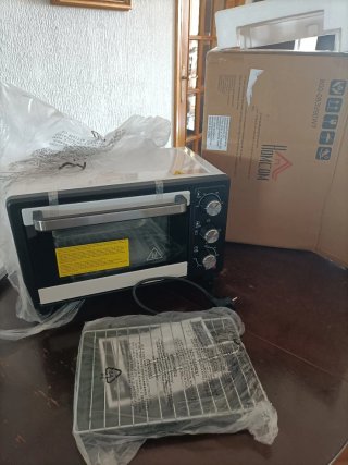 Horno Eléctrico Sobremesa 16L 1400W