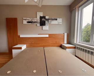 Dormitorio completo: 2 canapés + cómoda