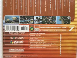 COMMAND AND CONQUER - JUEGO PC
