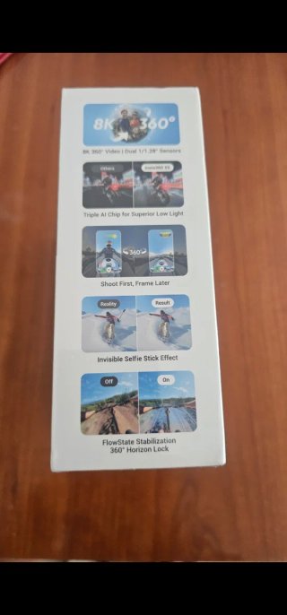 Insta360 X5 Cámara de Acción 8K 360