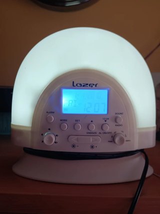 Radio Despertador Lazer Blanco