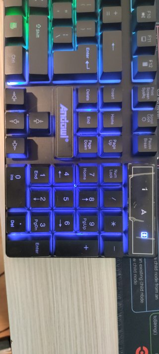 Teclado Mecánico Gamer RGB
