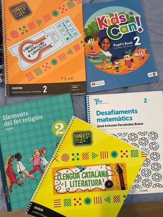 Libros Maristas segundo Primaria