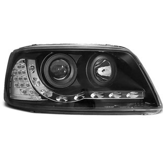 Faros Daylight Negros para Volkswagen Transporter