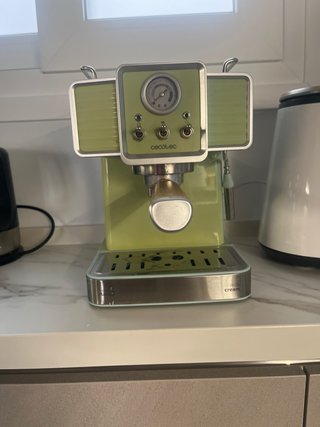 Cafetera Espresso Cecotec Verde