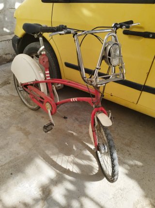 Bicicleta urbana roja