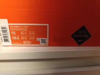 Nike Winflo 11 GTX Gore-Tex Blanco T49'5