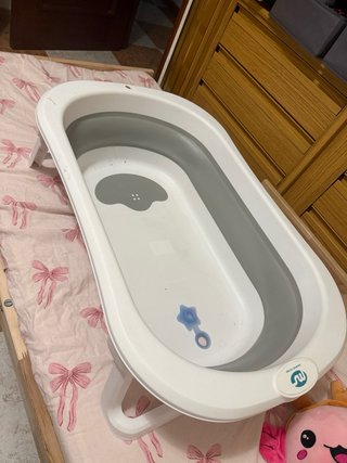 Bañera MYS plegable para bebé