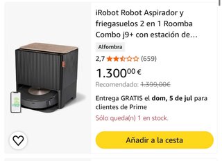 Robot Aspirador Roomba j9+