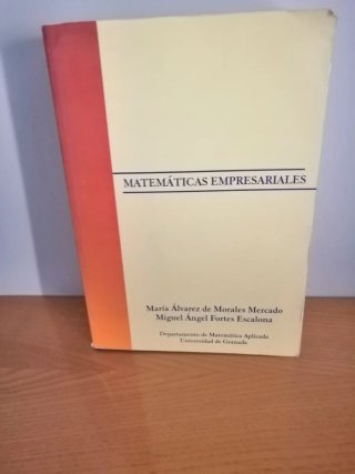 Libro de Matemáticas Empresariales.