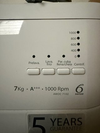 Lavadora Whirlpool 7kg A+++