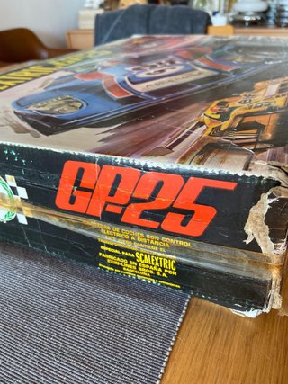 Caja Scalextric GP25 sin coches