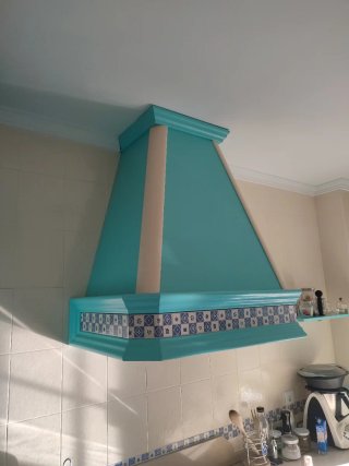 Campana extractora decorativa